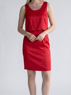 Red Bodycon Dress, Small (approx.)